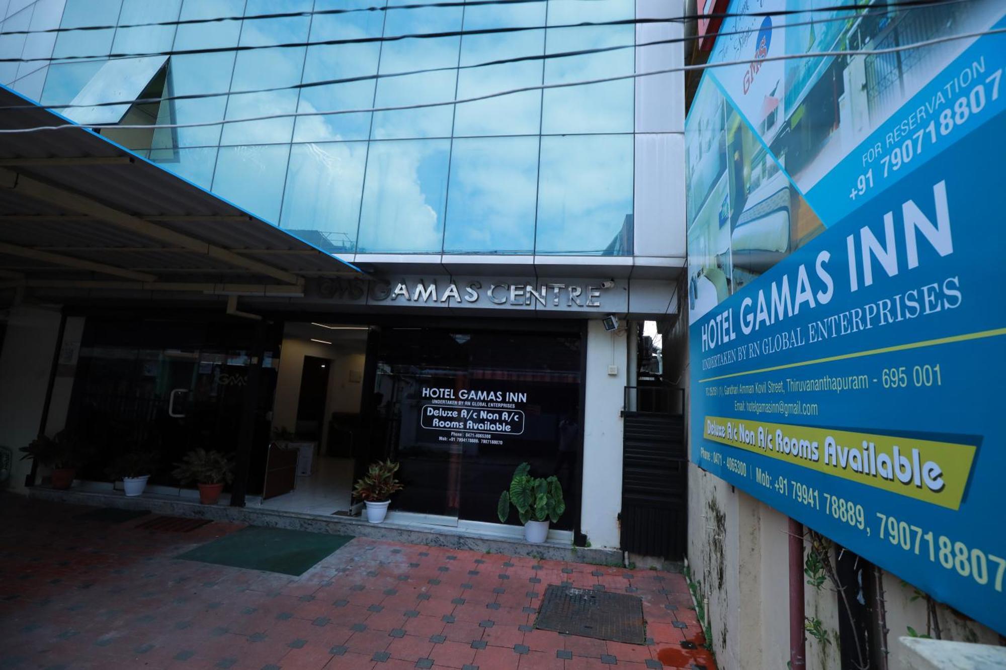 Hotel Gamas Inn Thiruvananthapuram Exteriör bild